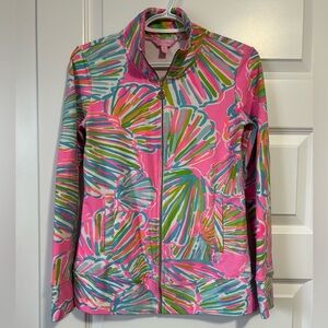 Lilly Pulitzer Reagan Full-zip Jacket in the Roar of the Seas Print